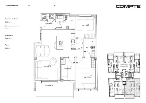 Venta de piso en Piso en Calle Industria, 7, Santa Clara-Caputxins-Hospital, Vic, Vic
thumbnail 1