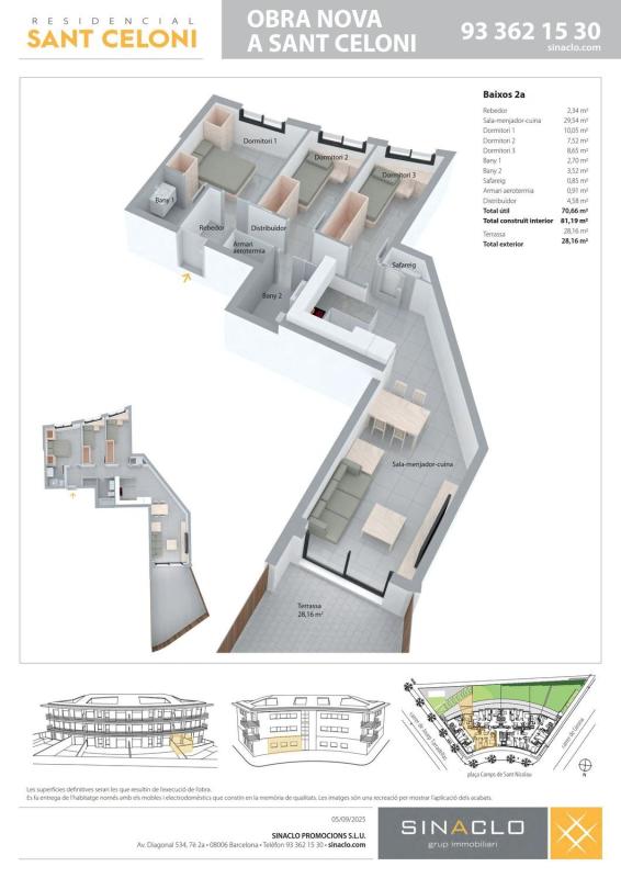 Sale of apartment in Piso en Plaza de Sant Nicolau, 1, Sant Celoni, Sant Celoni
 photo 5