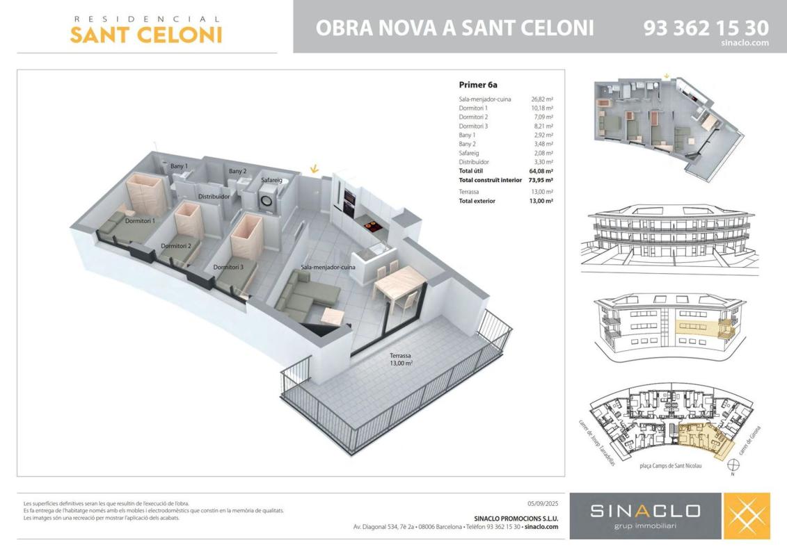 Sale of apartment in Piso en Plaza de Sant Nicolau, 1, Sant Celoni, Sant Celoni
photo 5