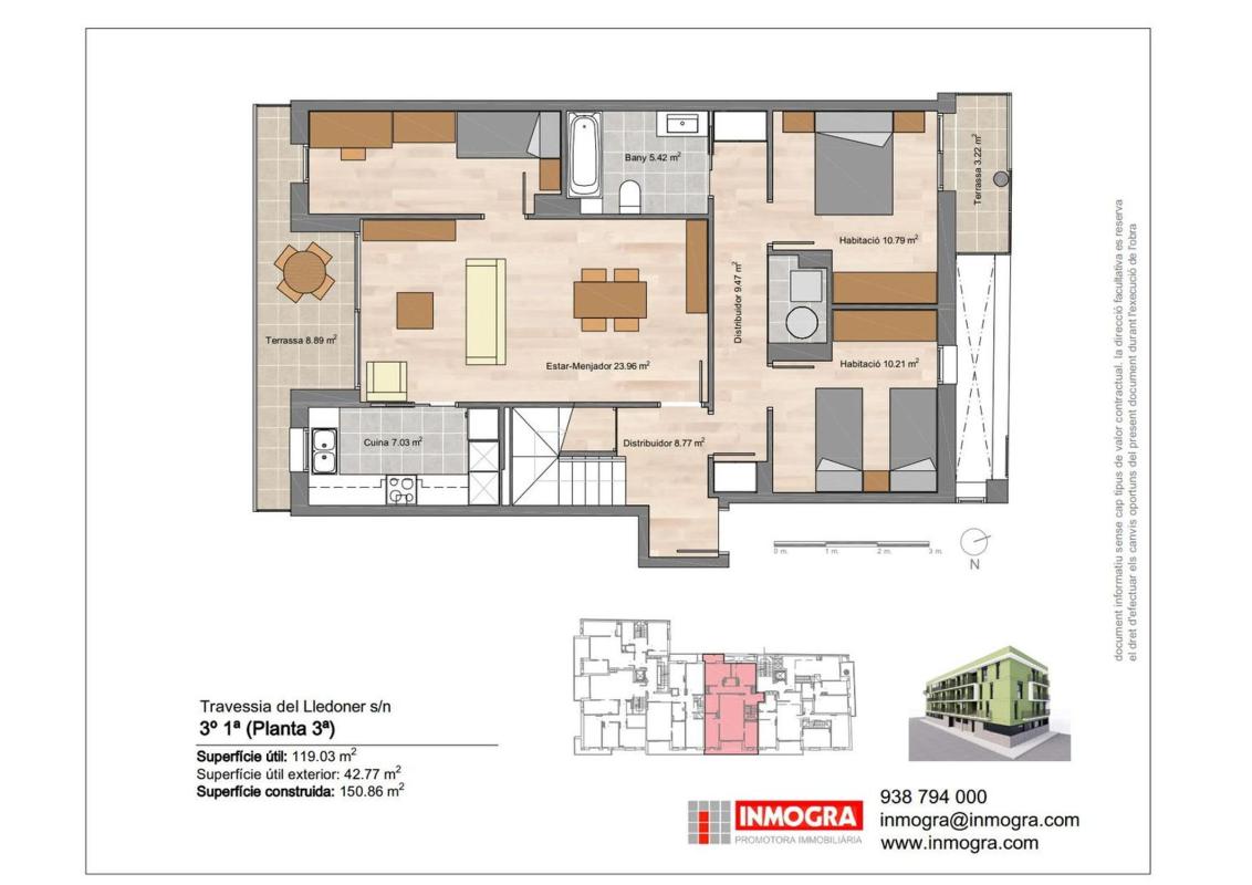 Venta de duplex en Dúplex en Calle Primer Marques Franqueses, 2, L'Hostal - Lledoner, Granollers, Granollers photo 2