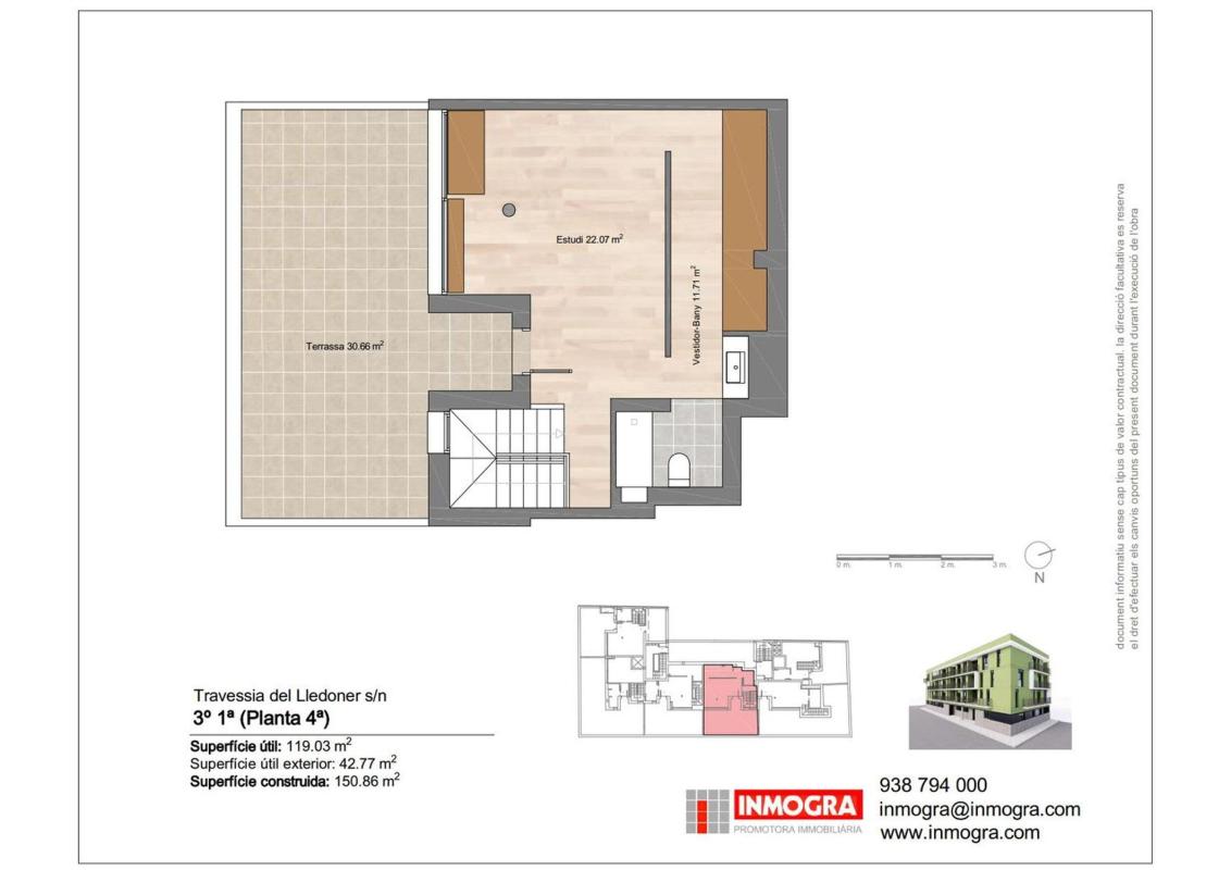 Venta de duplex en Dúplex en Calle Primer Marques Franqueses, 2, L'Hostal - Lledoner, Granollers, Granollers photo 3