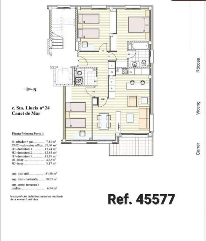 Sprzedaż mieszkania w Piso en Calle Santa Llúcia, 22, Canet de Mar, Canet de Mar
photo 2