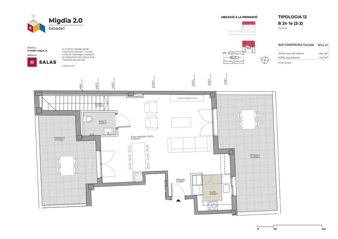 Venta de duplex en Dúplex en Migdia, 35, El Centre, Sabadell, Sabadell photo 2