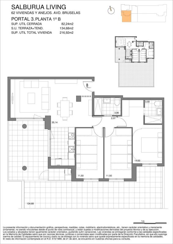 Продажа квартиры на Piso en Avenida Bruselas, 24, Salburua, Vitoria-Gasteiz, Витория-Гастейс
photo 5