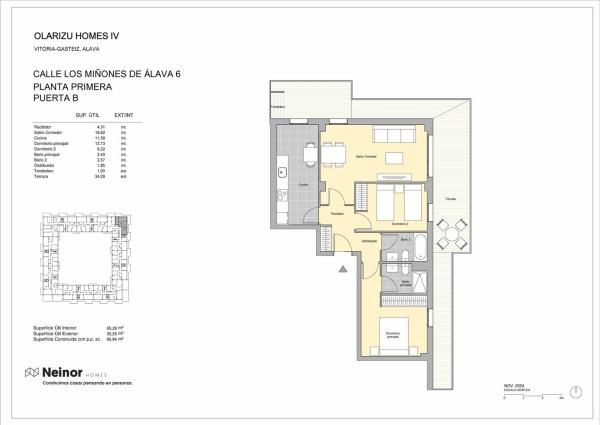 Venta de piso en Piso en Olarizu Hiribidea, Adurtza, Vitoria-Gasteiz, Vitoria-Gasteiz
 photo 2