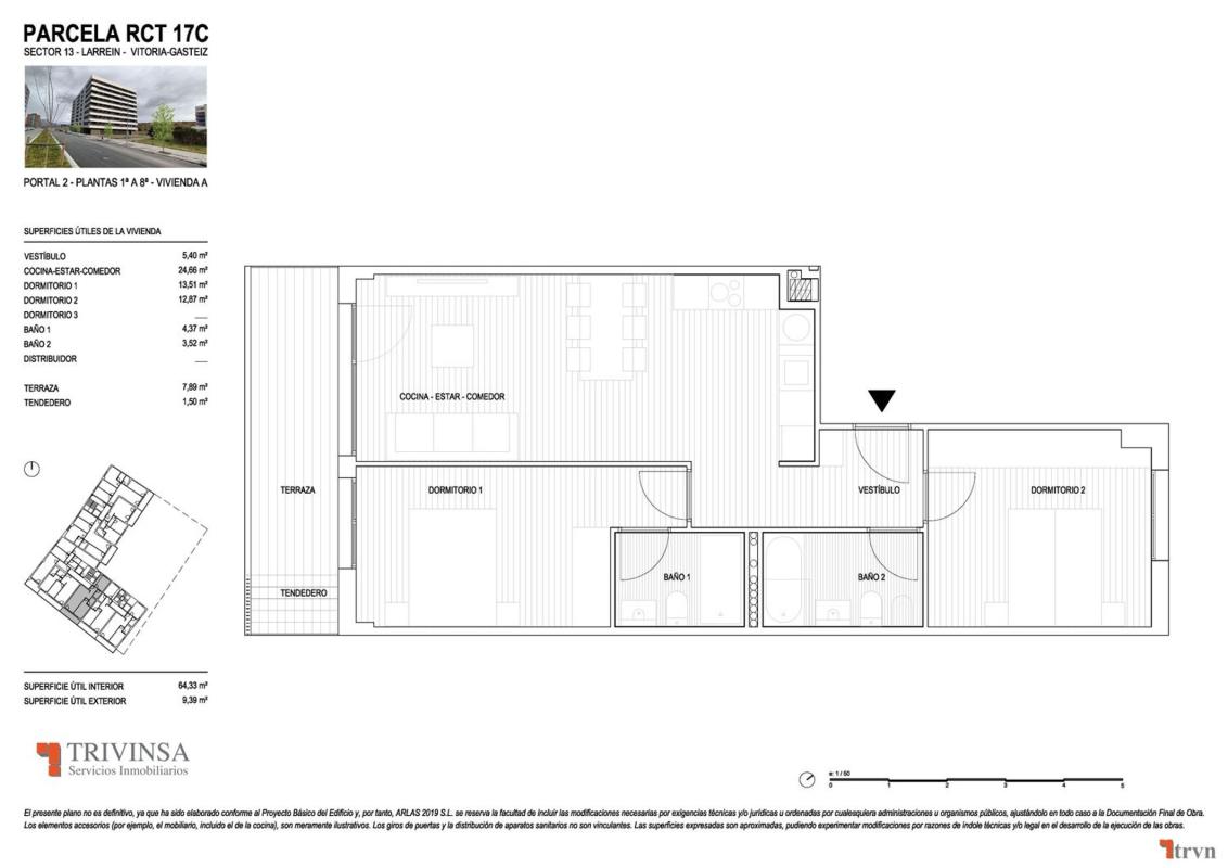 Venta de piso en Piso en Calle Antonio Amat Maiz, 27, Salburua, Vitoria-Gasteiz, Vitoria-Gasteiz
photo 5