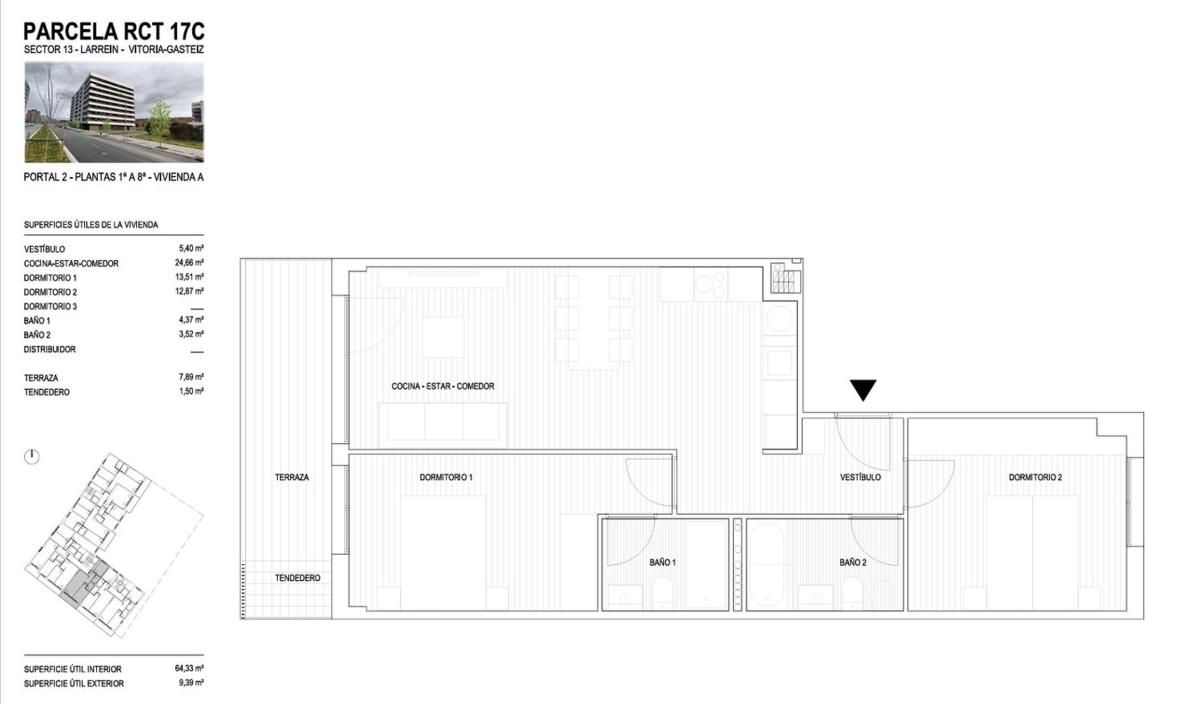 Venta de piso en Piso en Calle Antonio Amat Maíz, 4, Salburua, Vitoria-Gasteiz, Vitoria-Gasteiz
photo 2