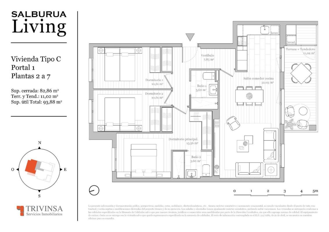 Venta de piso en Piso en Brusela Hiribidea, 22, Salburua, Vitoria-Gasteiz, Vitoria-Gasteiz
 photo 5