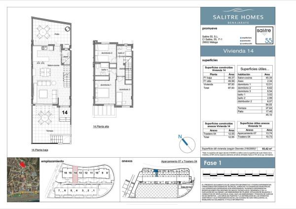 Chalet adosado en Calle Halcón, 2, Benajarafe, Vélez-Malaga thumbnail 1