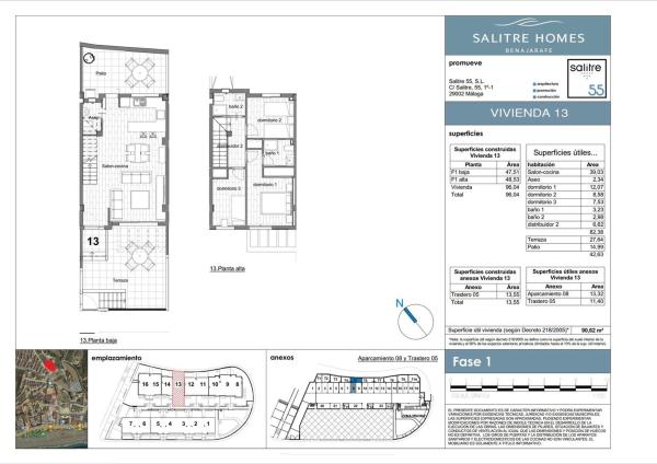 Chalet adosado en Calle Halcón, 2, Benajarafe, Vélez-Malaga thumbnail 1