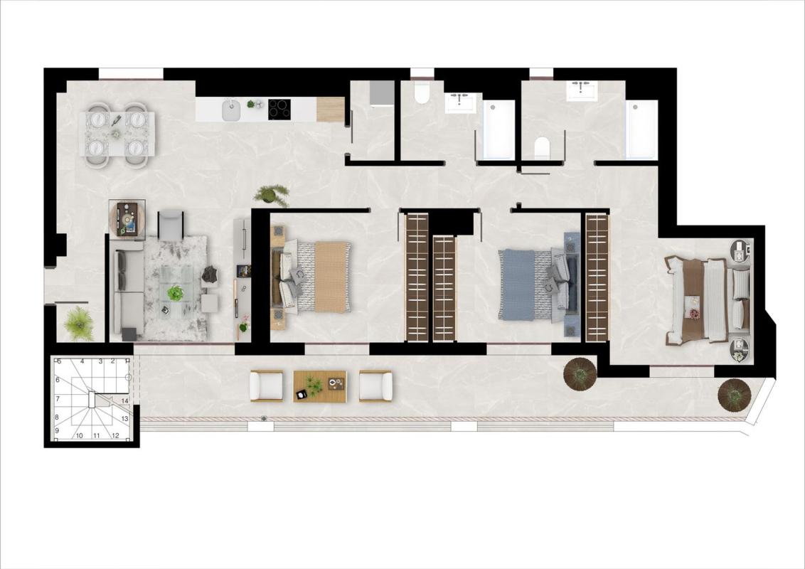 Venta de piso en Piso en Calle Fuente Lirios, 14, Benahavís, Benahavís, Benahavís
 photo 2