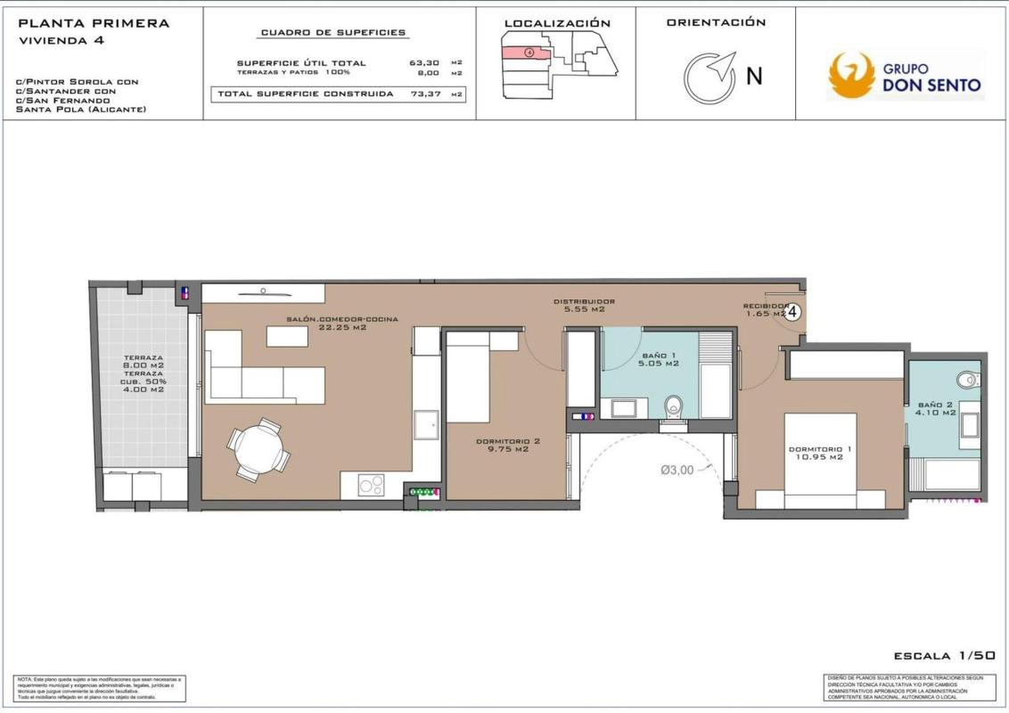 Sale of apartment in Piso en Centro, Santa Pola, Santa Pola
photo 5
