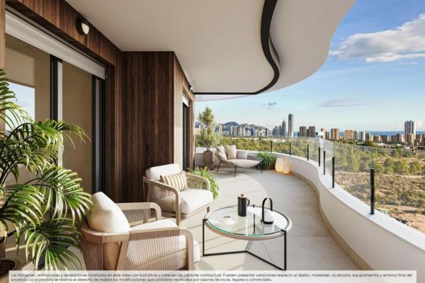 Продажа квартиры на Piso en Balcón de Finestrat-Terra Marina, Finestrat, Финестрат
 photo 1