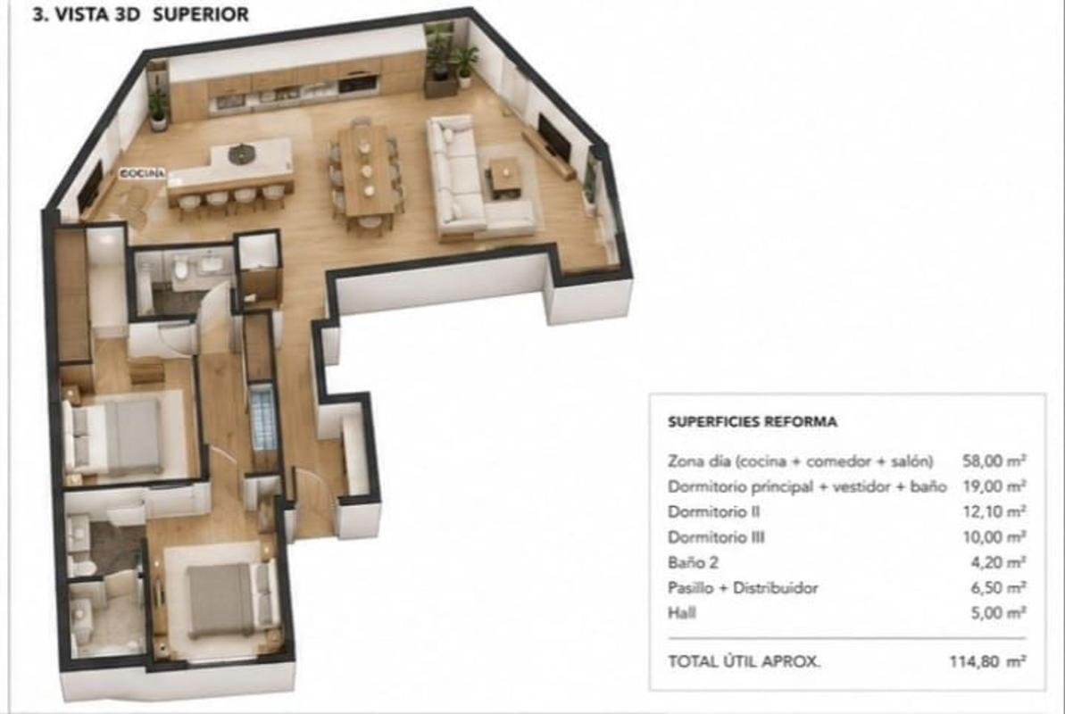 Venta de piso en Piso en Calle Teniente Daoiz, 1, Casco Histórico-Santa Cruz, Alicante / Alacant, Alicante / Alacant
 photo 2