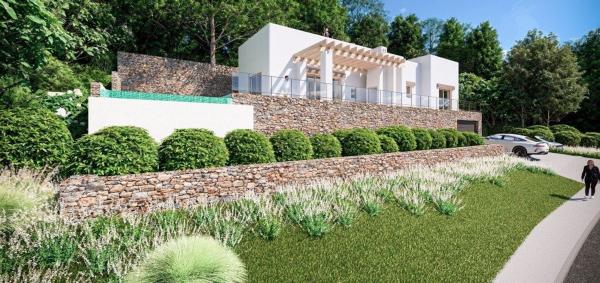Promoción Villa Ibicenca en Jávea obra nueva en Jávea/Xàbia photo 1