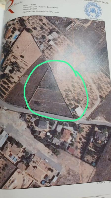 Участок земли на продажу в Сан-Висенте-дель-Распейг, Аликанте photo 1