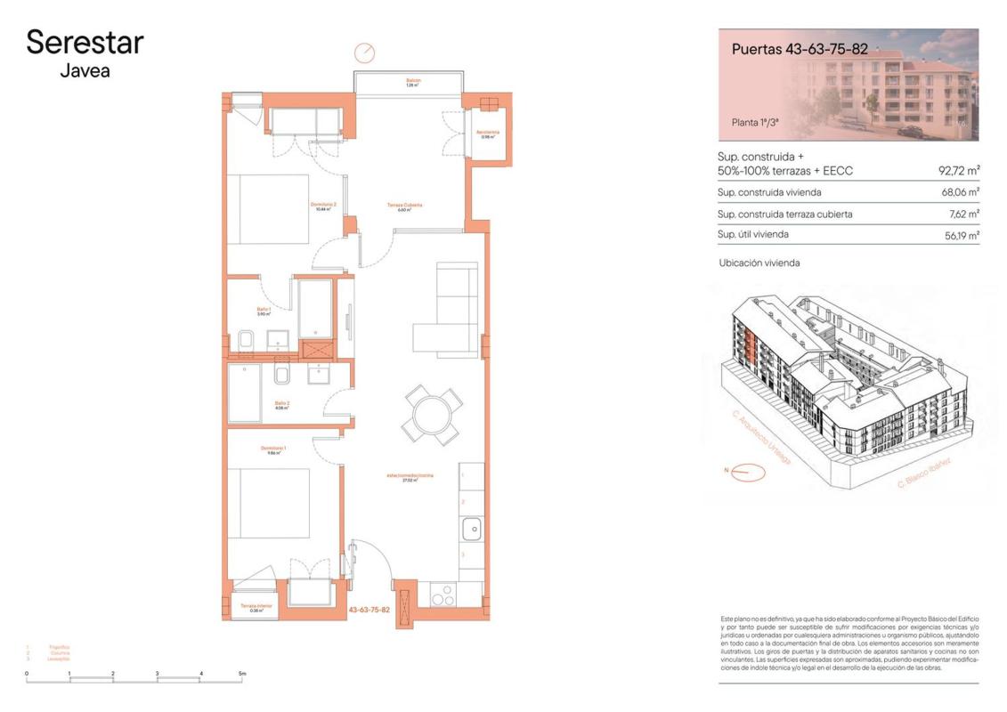 Продажа квартиры на Piso en Calle Arquitecte Urteaga, 2, Centro Ciudad, Jávea/Xàbia, Хавья/Хабия
photo 1