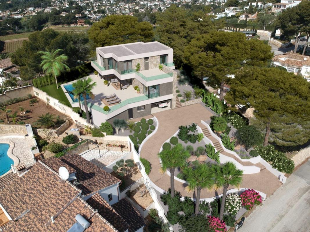New construction Villa Aurea in Moraira photo 3