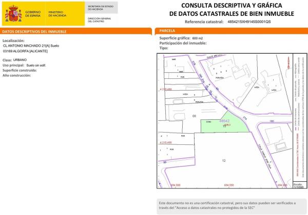 Terreno en Calle Antonio Machado, Algorfa photo 2