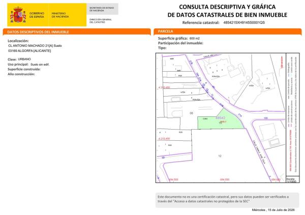 Terreno en Calle Antonio Machado, Algorfa photo 3