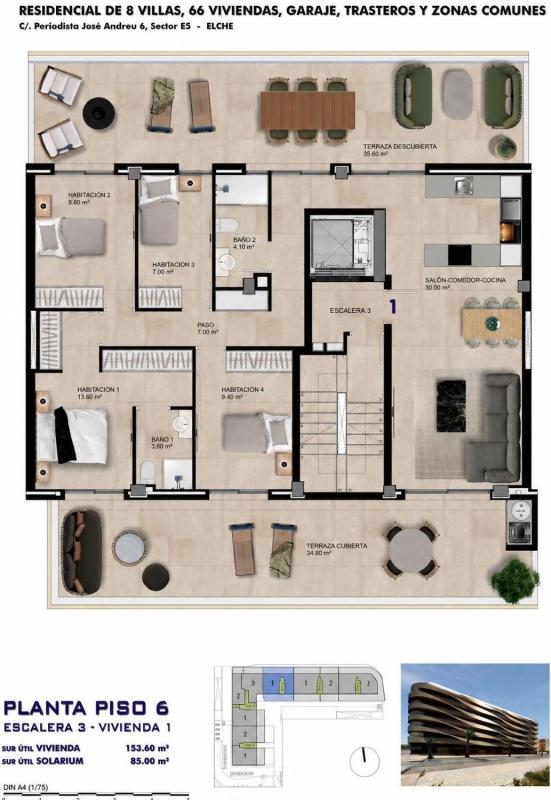 Venta de piso en Piso en Centro, Elche / Elx, Elche / Elx
photo 1