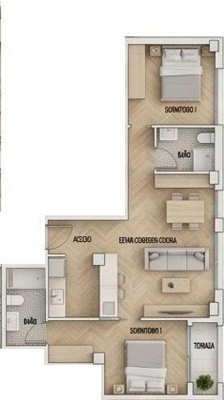 Sale of apartment in Piso en Centro - Zona Alta, Alcoy / Alcoi, Alcoy
photo 1