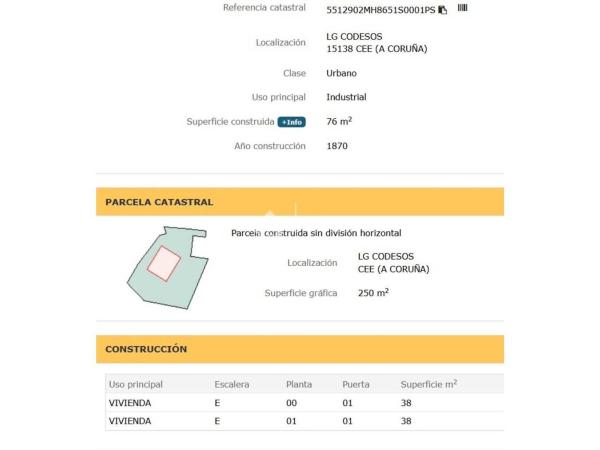 Частный шале на продаже в  Casa o chalet en Calle Lugar De Codesos, Cee, Си photo 2