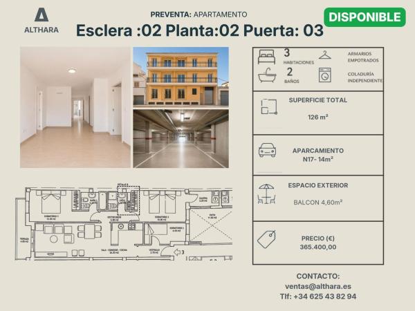 Venta de piso en Piso en Calle Fra Juniper Serra, 28, Pobla (Sa), Pobla (Sa)
 photo 2