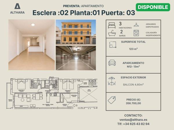 Venta de piso en Piso en Calle Fra Juniper Serra, 28, Pobla (Sa), Pobla (Sa)
 photo 2