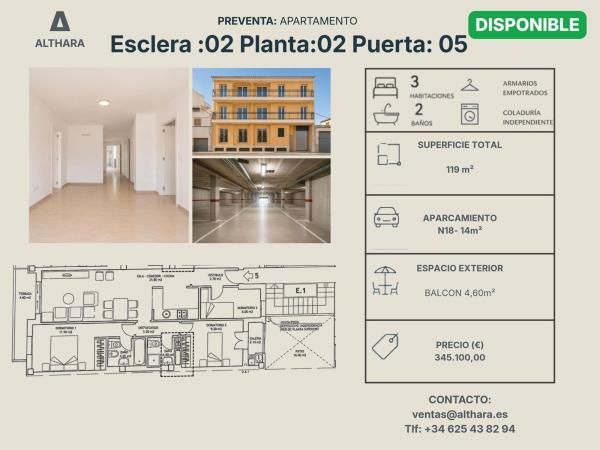 Venta de piso en Piso en Calle Fra Juniper Serra, 28, Pobla (Sa), Pobla (Sa)
 photo 2