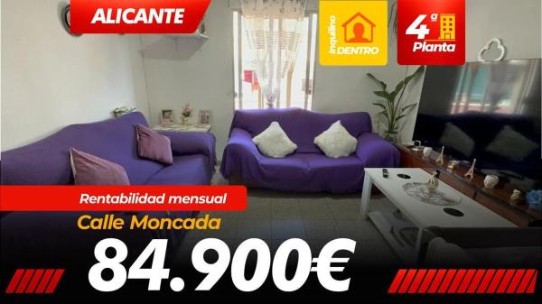 Продажа квартиры на Piso en Calle Moncada, Colonia Requena - Virgen del Carmen, Alicante / Alacant, Аликанте / Алакант
photo 1