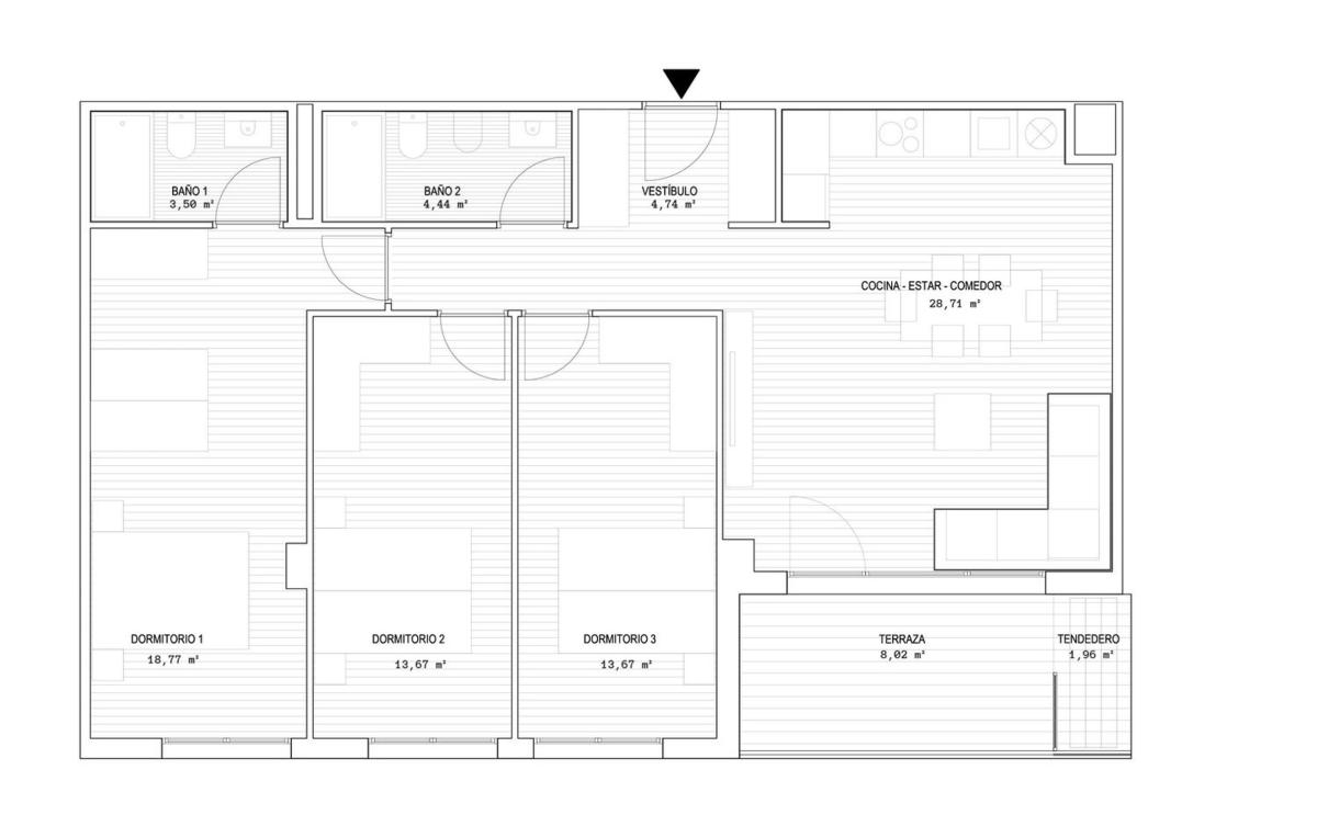 Venta de piso en Piso en Calle Antonio Amat Maiz, 14, Salburua, Vitoria-Gasteiz, Vitoria-Gasteiz
 photo 5
