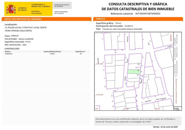 Local en Calle de la Plaza, 6, La Murada-Los Vicentes, Orihuela photo 1