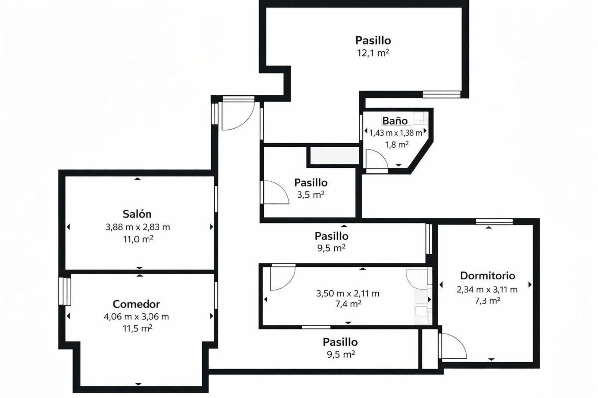 Sale of apartment in Piso en Calle Antonio Maura, 25, Plà del Bon Repòs-La Goteta, Alicante / Alacant, Alicante
photo 3