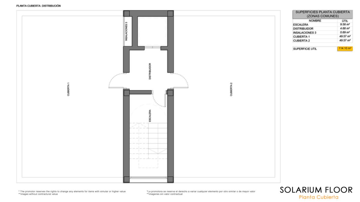 Obra nueva Edificio Residencial SUNRISE TOWER en Torrevieja (Revista) plan 1
