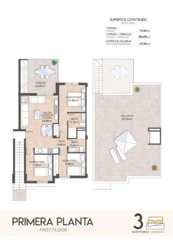 Sprzedaż niezależnego domku jednorodzinnego w  Casa o chalet independiente en Calle la Castellana, La Cañada - Los Alcores, San Miguel de Salinas, San Miguel de Salinas photo 4