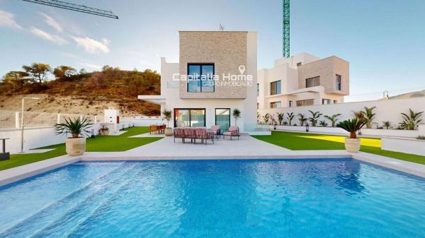 Chalet wolnostojący na sprzedaż w Casa o chalet independiente en Avenida Barcelona, Balcón de Finestrat-Terra Marina, Finestrat, Finestrat photo 1