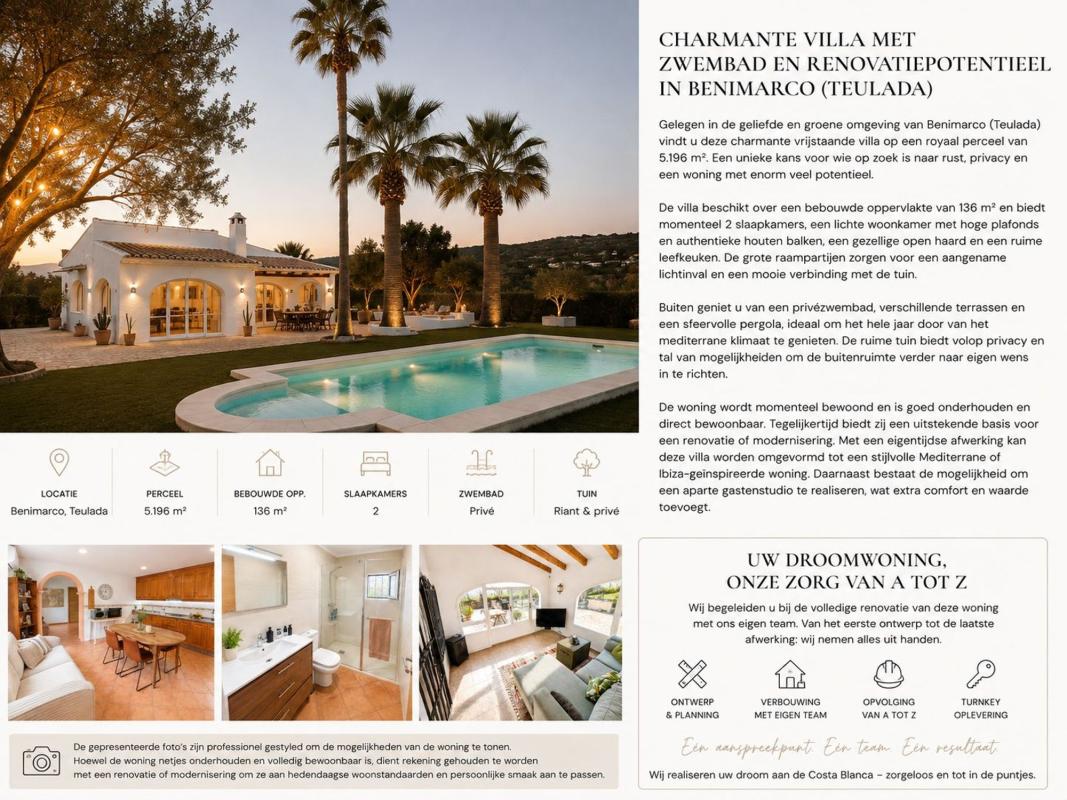 Sale of independent chalet in Casa o chalet independiente en Carretera Teulada - Benitachell, 19 a, Centro, Benitachell, Benitachell
photo 2