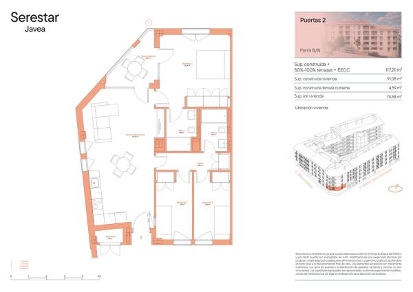 Venta de piso en Piso en Calle Arquitecte Urteaga, 2, Centro Ciudad, Jávea/Xàbia, Jávea/Xàbia
photo 1