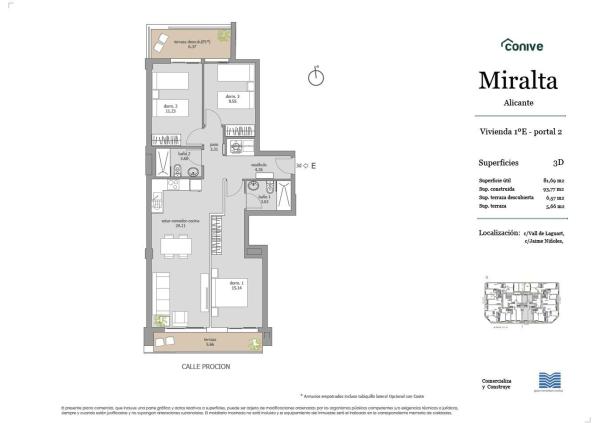 Sale of flat in Piso en Calle Jaime Niñoles, 16, La Florida Portazgo, Alicante / Alacant, Alicante
 photo 4