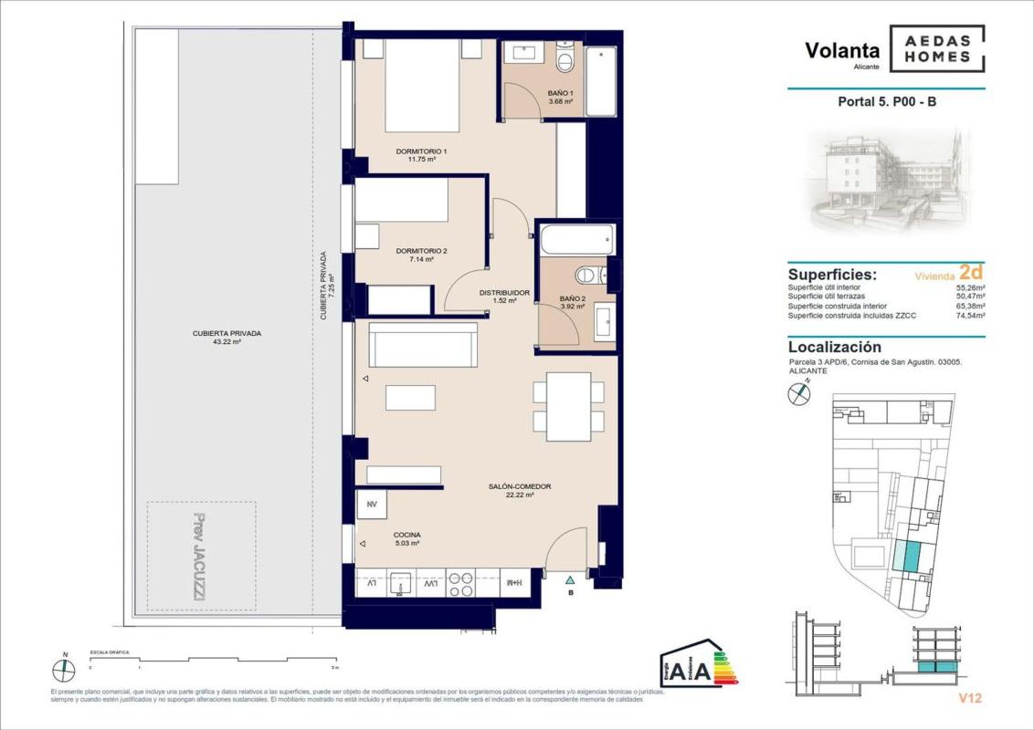Продажа квартиры на Piso en Calle Deportista Pitu Perramón, 3, Paus, Alicante / Alacant, Аликанте / Алакант
photo 5