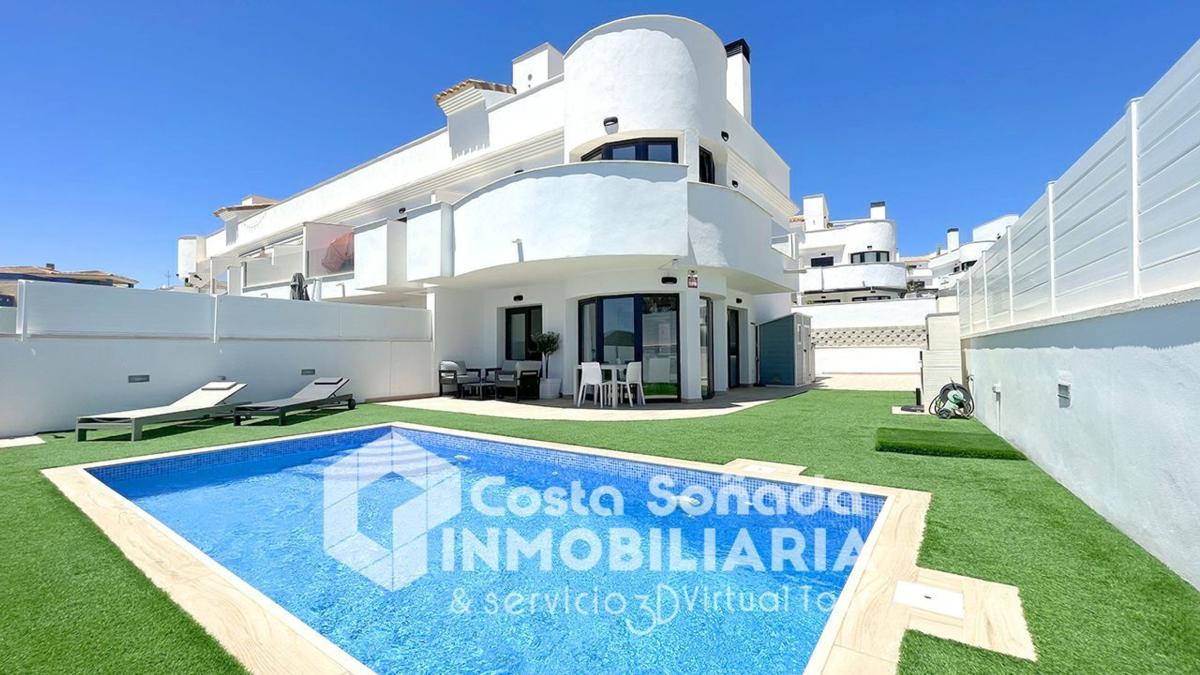 Venta de chalet adosado en  Chalet adosado en Avenida Costa Brava, Balcón de Finestrat-Terra Marina, Finestrat , Finestrat photo 2