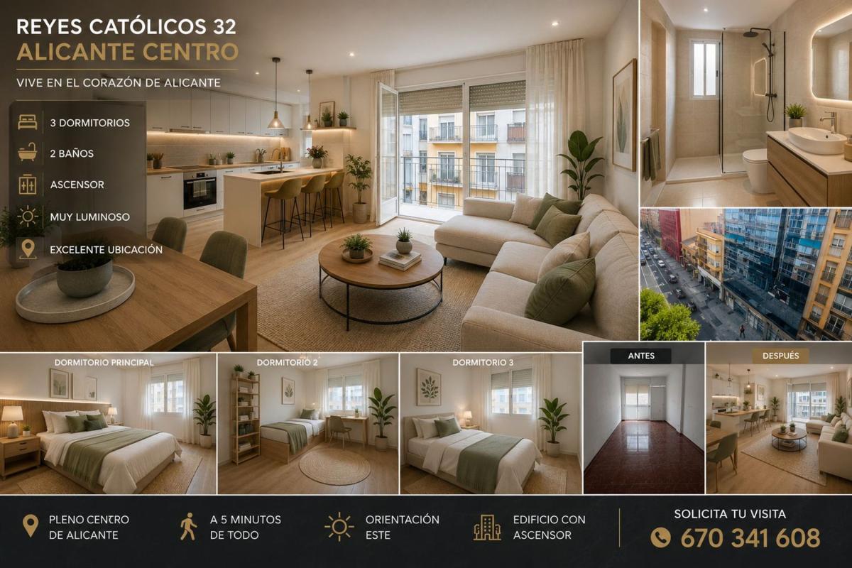 Sale of apartment in Piso en Calle Reyes Católicos, 32, Ensanche-Diputación, Alicante / Alacant, Alicante
 photo 2