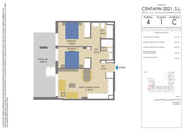 Sale of flat in Piso en Calle Flor de Lis, 1, Villafranqueza, Alicante / Alacant, Alicante
thumbnail 3
