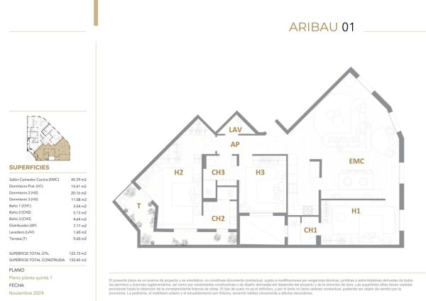 Promotion Aribau new development in Barcelona photo 3
