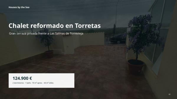 Chalet adosado en Calle Rafael González Machaquito s/n, La Siesta - El Salado - Torreta, Torrevieja thumbnail 2