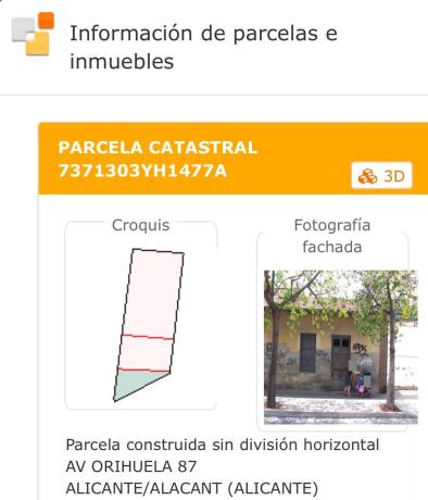 Terreno en Avenida d'Oriola, 87, La Florida, Alicante / Alacant thumbnail 3