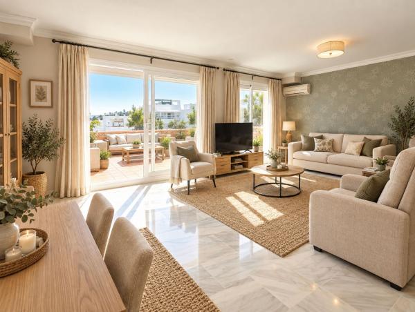 Penthouse for sale at Ático en Residencial Sun Garden, Paraiso-Barronal, Estepona, Estepona photo 1