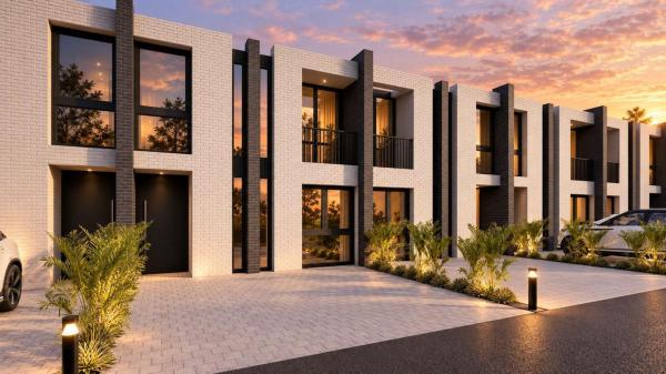 Promoción Chalets Adosados de VPO en Fuenmayor obra nueva en Fuenmayor photo 1