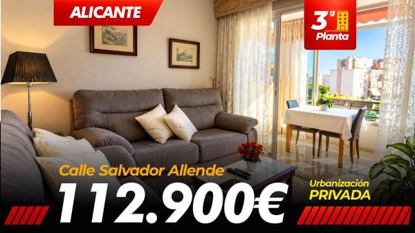 Venta de piso en Piso en Calle Salvador Allende, Juan XXIII, Alicante / Alacant, Alicante / Alacant
thumbnail 2